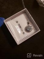 img 1 attached to 📸 Lovely 925 Sterling Silver Heart Locket Necklace - Holds 2 Pictures - For Men, Women, Girls, and Teens - Thoughtful Gift - 18''+2'' Extender review by Alyssa Mansfield