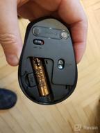 img 1 attached to 🖱️ Logitech M330 Silent Plus Wireless Mouse - Black | USB Nano Receiver | 1000 DPI Optical Tracking | 3 Buttons | 24-Month Battery Life | Compatible with PC/Mac/Laptop/Chromebook | 2.4 GHz review by Hwang Sunshin ᠌