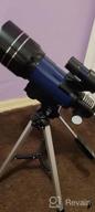 img 1 attached to NACATIN 70Mm Aperture Refractor Telescope For Astronomy Beginners (15X-150X) - 300Mm Professional Portable Travel Telescope With Smartphone Adapter & Wireless Remote Control review by Jorge Bryant