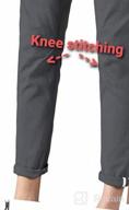 картинка 1 прикреплена к отзыву Men'S Slim Fit Khaki Pants Stretch Cropped Chino Skinny Plaid & Plain от Tim Lea