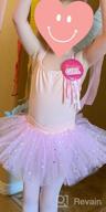 img 1 attached to Adorable MdnMd Ballerina Outfits: Ballet Tutu Leotard with Glitter Camisole Skirted Dress for Toddler Girls review by Katie Lee