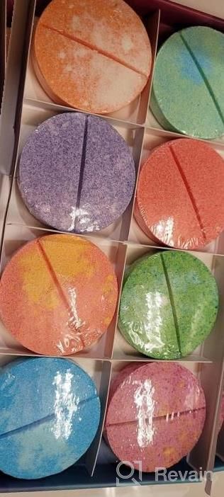 img 1 attached to POPCHOSE Shower Steamers Aromatherapy - Bath Bomb Shower Tablets 8 Pack, Self Care & SPA Relaxation - Stocking Stuffers Christmas Gifts For Women And Mom Who Has Everything, Birthday Valentines Gift review by Amanda Castillo