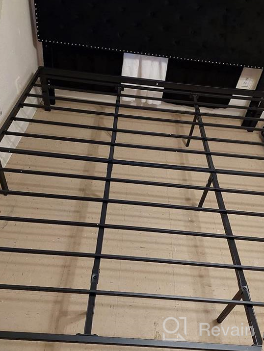 img 1 attached to VECELO 14" Twin Metal Platform Bed Frame - Strong Steel Slat Support, Simple Assembly, Box Spring Not Required review by Brian Smith