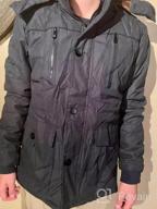 img 1 attached to Men'S Warm Winter Fleece-Lined Parka Hooded Puffer Jacket Anorak Windbreaker review by Ryan Cross