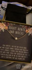 img 6 attached to ❤️ Dear Ava Aunt-Niece Necklace: The Perfect Gift for Aunts and Nieces - Jewelry, Quotes, and More!