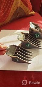 img 6 attached to Complete Set Of Professional Hair Clipper Combs And Guards For Wahl Clippers - 1 & 1/4", 1 & 1/2" And 2" Sizes Included (NO.10+NO.12+NO.16, Gray)