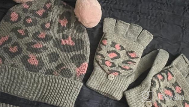 img 1 attached to 🧤 Stay Stylish and Warm with our Winter Lightning Designed Beanie Gloves for Boys! review by Matt Charlton