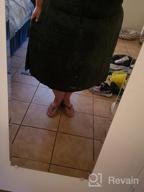 img 1 attached to Simlu Women'S Plus Size Skirt With Pockets Below Knee Length Ruched Flowy Midi Skirt review by Chris Young