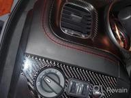 img 1 attached to Real Carbon Fiber Headlight Switch Knob Trim For Dodge Challenger (2015-2020) And Charger (2010-2020) - Keptrim, 1 Piece review by Charles Osguthorpe