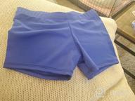img 1 attached to USA-Made Girl's Stretch Booty Shorts: Unprecedented Comfort and Style review by Kristen Jain