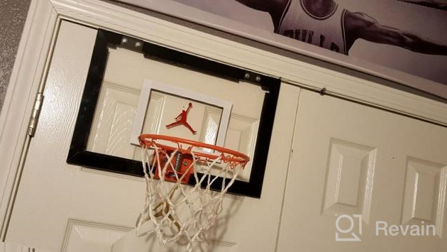img 1 attached to Step Up Your Game With SKLZ Pro Mini Basketball Hoop - Perfect For Home Practice! review by Justin Webb