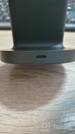 img 1 attached to Wireless Charger Xiaomi Mi 20W Wireless Charging Stand, Black review by Hiral Yadav ᠌