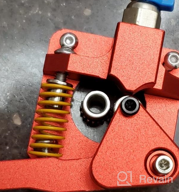 img 1 attached to WINSINN Dual Gear Extruder, Compatible With Ender 3 CR10 CR-10 Pro CR-10S Tornado Upgraded Aluminum Drive Feed For 3D Printer 1.75Mm Filament (Dual Connector) review by Mike Pfettscher