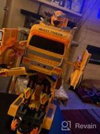 img 1 attached to Transforming Robot RC Car And Excavator Toy With Sound & Lights – Ideal Gift For Kids Aged 6-12! review by Brian Barnes