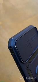 img 7 attached to Защитный чехол для iPhone 13 Pro Max с подставкой, выдвижной крышкой камеры, подставкой и магнитным автомобильным креплением — военный ударопрочный защитный экран GotonArmor для 6,7-дюймового iPhone 13 Pro Max