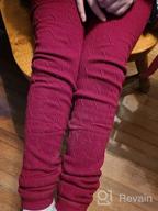 img 1 attached to Tengo Girls Winter Leggings: Cozy Fleece Clothing for Girls review by Jason Burnside