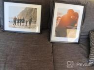 img 1 attached to Create A Customizable Wall Display With DesignOvation'S Walnut Brown Photo Frame Set - Pack Of 4 review by Kyle Costello
