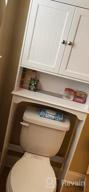 img 1 attached to Organize Your Bathroom With Spirich Home Over The Toilet Storage Cabinet! review by Denise Shippee