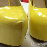 картинка 1 прикреплена к отзыву Women'S Pointed Toe Platform Stiletto High Heel Pumps Sexy Hidden Wedge Shoes от Rashid Vaquera