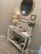 img 1 attached to Espresso ChooChoo Narrow Console Table With Drawer For Entryway review by Gary Flick