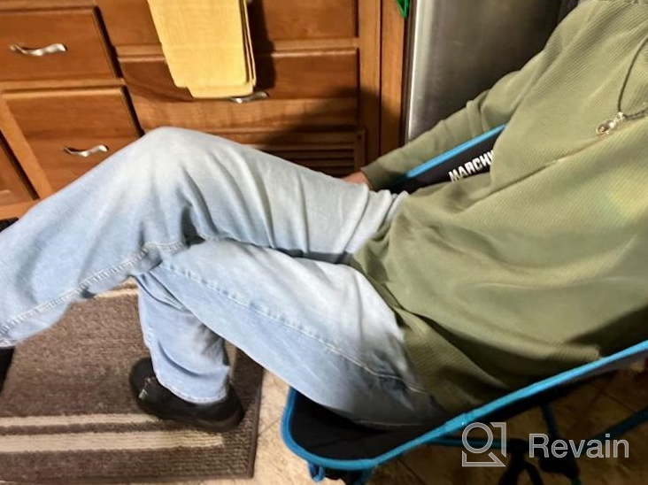 img 1 attached to Ultralight Folding Camping Chair By MARCHWAY - Heavy Duty Portable Compact For Outdoor Adventures! review by Matthew Gonzales