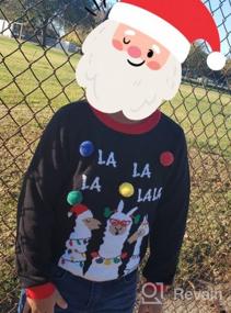 img 5 attached to 🎄 Festive BFUSTYLE Christmas Sweater: Boys' Clothing Pullover Sweatshirt