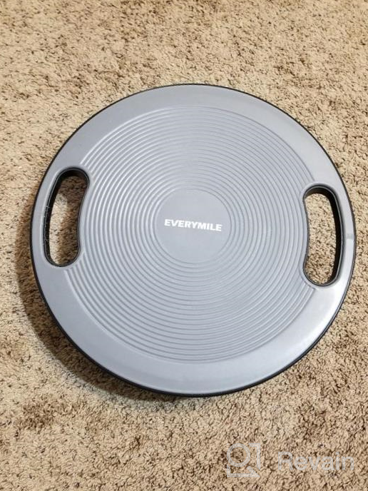 img 1 attached to Get Fit With EVERYMILE Wobble Balance Board: Exercise, Stability & Core Trainer For Physical Therapy & Gym! review by Mark Bullock