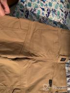 img 1 attached to Trail-Ready Comfort: Introducing ATG by Wrangler Boys' Trail Cargo Short review by Firman Harrington