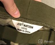 img 1 attached to Kid Nation Solid French Jogger Boys' Clothing review by Brad Collins