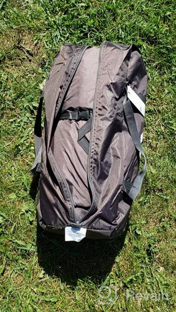 img 1 attached to 4-Person Waterproof Camping Tent With Removable Rain Fly, Lightweight & Portable Backpacking Tent For 4 Seasons Family Gatherings, Hiking And Travel. review by Jason Vigen