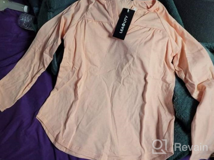 img 1 attached to 👚 Stylish Leaduty Sleeve Shirts Pullover: Trendy Girls' Clothing in Tops, Tees & Blouses review by Krista Johnson