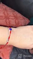 img 1 attached to PPJew 7 Knot Evil Eye Bracelet Red String - Ultimate Protection 🧿 Bracelet Set for Women, Girls and Boys – Mommy and Me Matching Bracelets review by Roy Reeves
