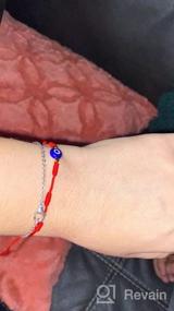 img 6 attached to PPJew 7 Knot Evil Eye Bracelet Red String - Ultimate Protection 🧿 Bracelet Set for Women, Girls and Boys – Mommy and Me Matching Bracelets