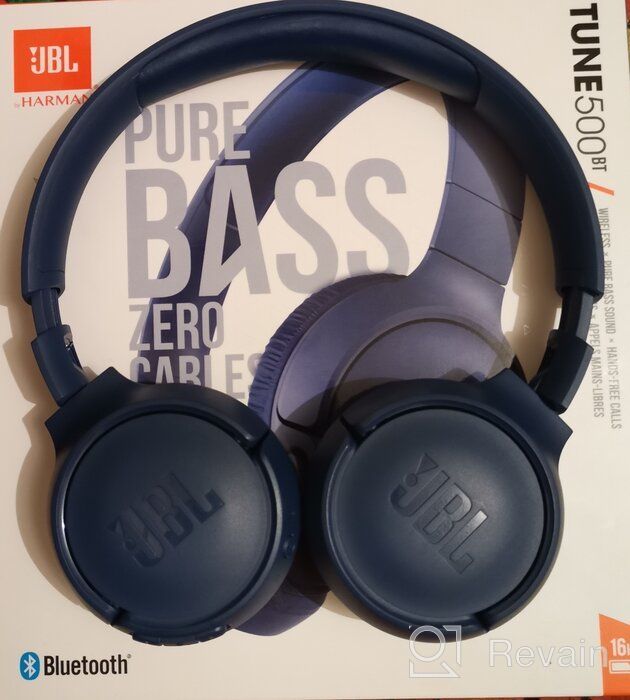 img 1 attached to 🎧 JBL LIVE 500BT Wireless Headphones - White (Renewed) for High-Quality Audio Experience review by Agata Kozio ᠌