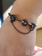 img 1 attached to Sterling Silver GNOCE Bracelet: Exceptional Safety and Style for Girls' Jewelry review by Jeremy Adams