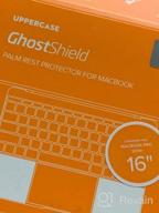 img 1 attached to Silver Palm Rest Protector Skin Cover Set Compatible With 2020 2021 Intel/M1-Based MacBook Air 13 A2337 A2179 UPPERCASE Premium review by Alex Panda