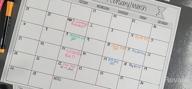картинка 1 прикреплена к отзыву Stay Organized With PlanOvation'S Magnetic Dry Erase Refrigerator Calendar – Monthly Planner Whiteboard от Maurice Hurd