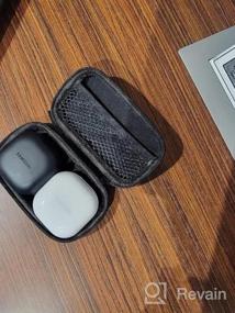 img 8 attached to Compact EVA Case - Durable Protection For Earbuds, Headset, Chargers, Airpods And More
