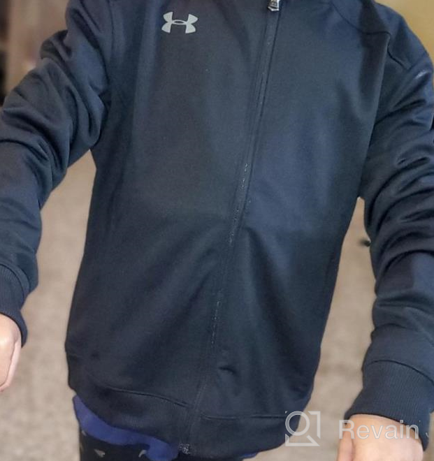 img 1 attached to 🧥 Top-quality Graphite Under Armour Challenger Jacket for Boys - Ideal for Jackets & Coats review by Eddie Kittylovin