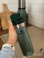 img 1 attached to Stanley Classic Trigger Action Travel Mug - 12, 16, 20 oz – Hot &amp; Cold Thermos – Double Wall Vacuum Insulated Tumbler for Coffee, Tea, and Drinks – Stainless-Steel, BPA Free review by Kiyoshi Goro ᠌