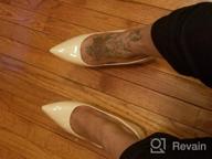 img 1 attached to Step Out In Style: Women'S Classic Stiletto Pointed-Toe Dress Pumps By DailyShoes review by Jesse Gray