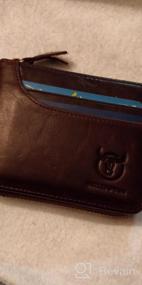 img 5 attached to Men's Vintage Leather Wallet with RFID Blocking - Essential Accessories