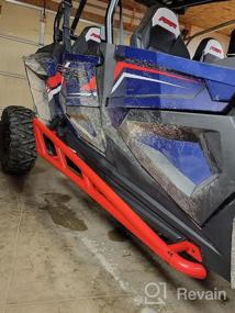 img 5 attached to SuperATV Heavy-Duty Nerf Bars/Sliders/Kickers For 2014+ Polaris RZR XP 1000 4-Seat Black - 1.75" Tubing, Powder Coated, Easy Install