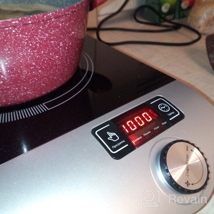 img 1 attached to Induction cooker Kitfort KT-108, silver review by Barbara GM ᠌