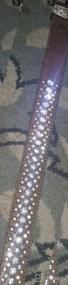 img 8 attached to Stylish Rhinestone Studded Leather Belt For Women - The Ultimate Fashion Accessory!