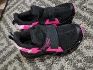 img 1 attached to Girls' Athletic Sneakers - Lightweight, Breathable and Perfect for Walking review by Barbara Petersen