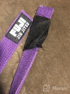 img 1 attached to Fuji Premium Purple BJJ Belt: Men's Belt Accessory for Enhanced SEO review by Jason Marquez