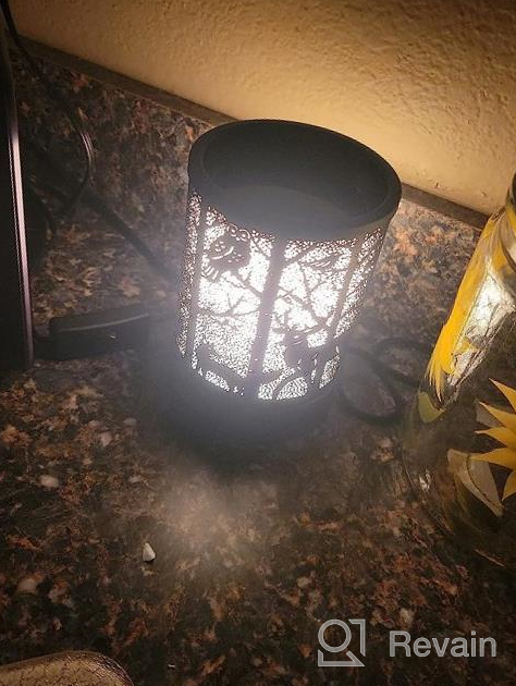 img 1 attached to Bring Nature Indoors With Hituiter'S Forest Animals Electric Wax Melt Warmer review by Ryan Thrasher