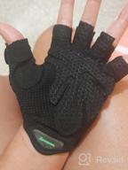 картинка 1 прикреплена к отзыву Lightweight & Breathable Workout Gloves For Women & Men - Spacepower Weight Lifting Gym Gloves от Ryan Dillon