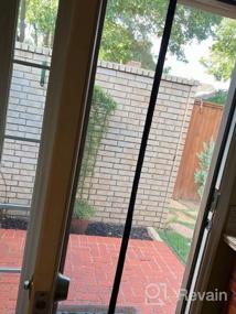img 8 attached to YUFER Heavy Duty Magnetic Screen Door For 30X80 Doors - Fiberglass Mesh Screen With Magnets For Easy Installation On Sliding, Front, And Entry Doors - Screen Size 32X81 Inches